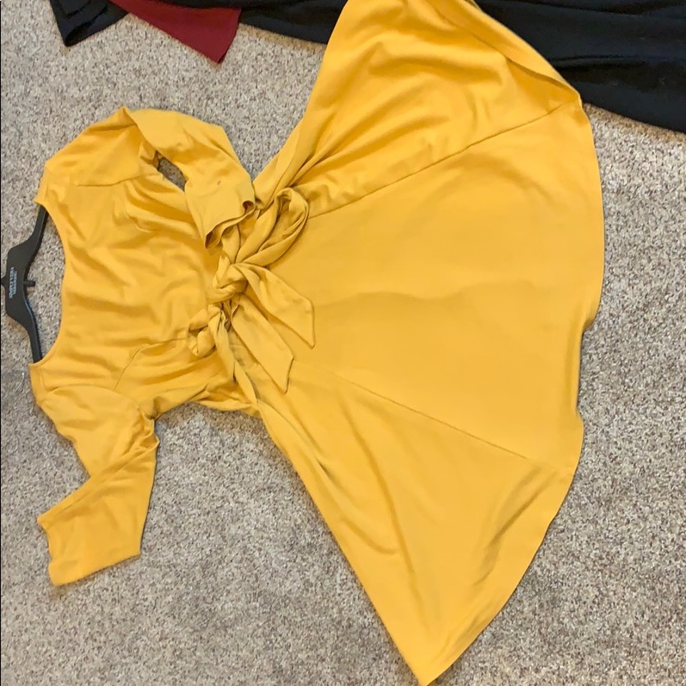 Beautiful marigold dress